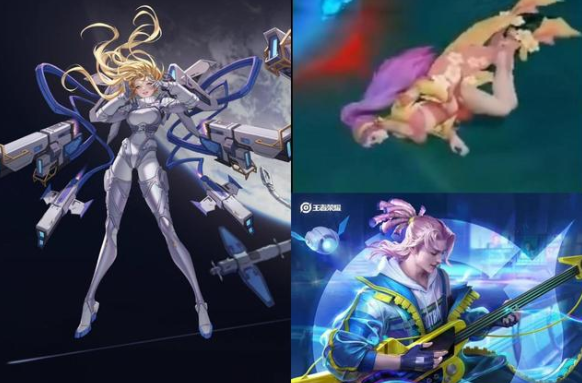 《王者荣耀》貂蝉泳装皮肤一览