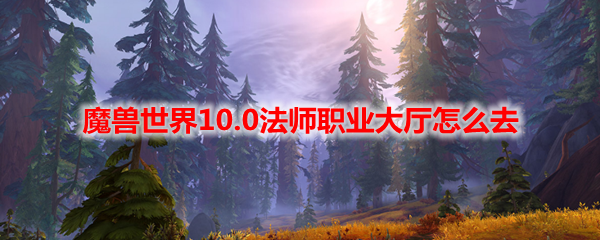 魔兽世界10.0法师职业大厅怎么去