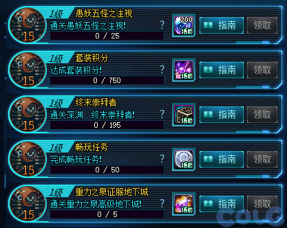 DNF米拉蔻的重力之泉探索模块活动攻略