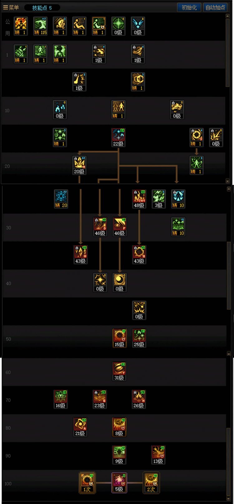 DNF人造神版本魔皇技能怎么加点