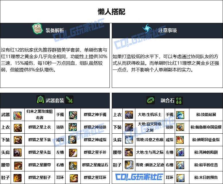 DNF重泉版本女机械装备推荐