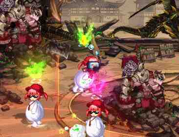 DNF魔界人庆典撞击相同颜色玩法攻略