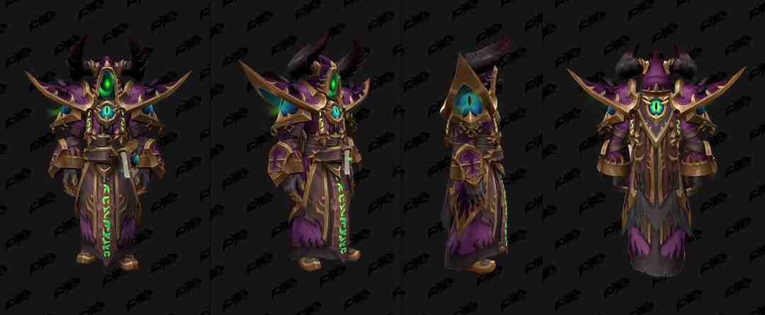 魔兽世界11.2术士套装外观一览