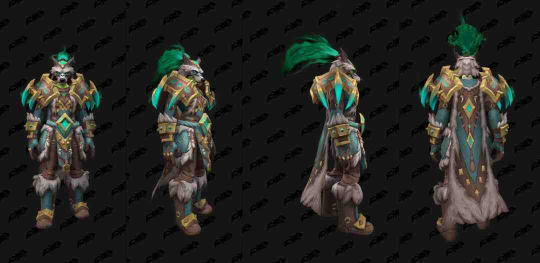 魔兽世界11.2萨满套装外观一览