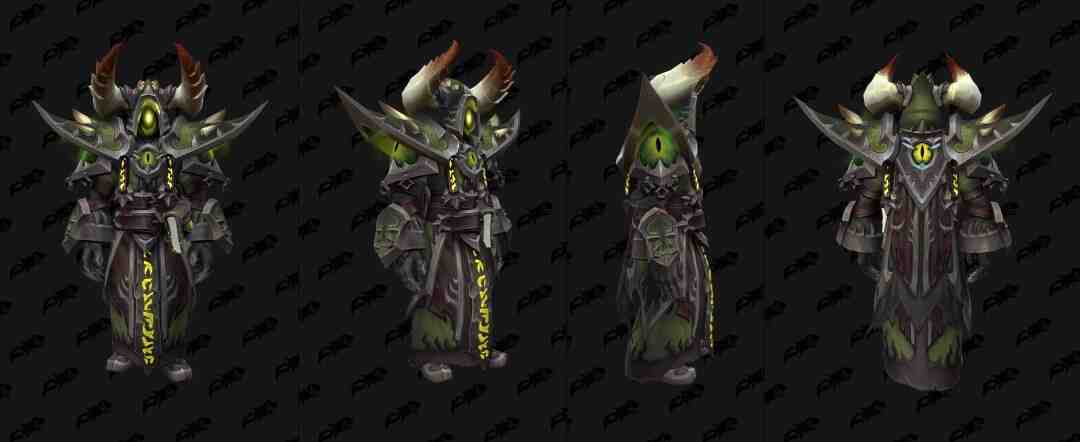 魔兽世界11.2术士套装外观一览