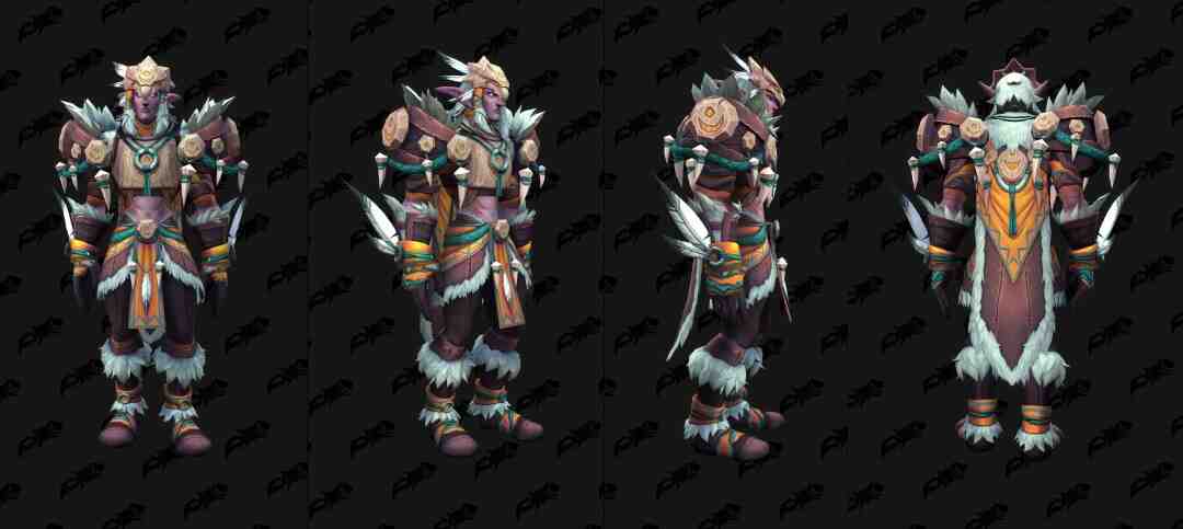 魔兽世界11.2德鲁伊套装外观一览