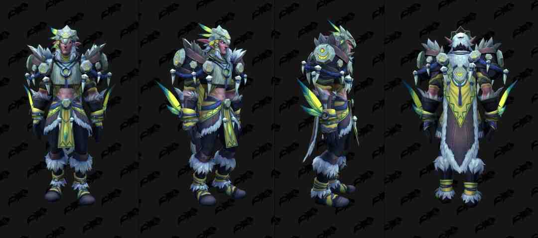 魔兽世界11.2德鲁伊套装外观一览