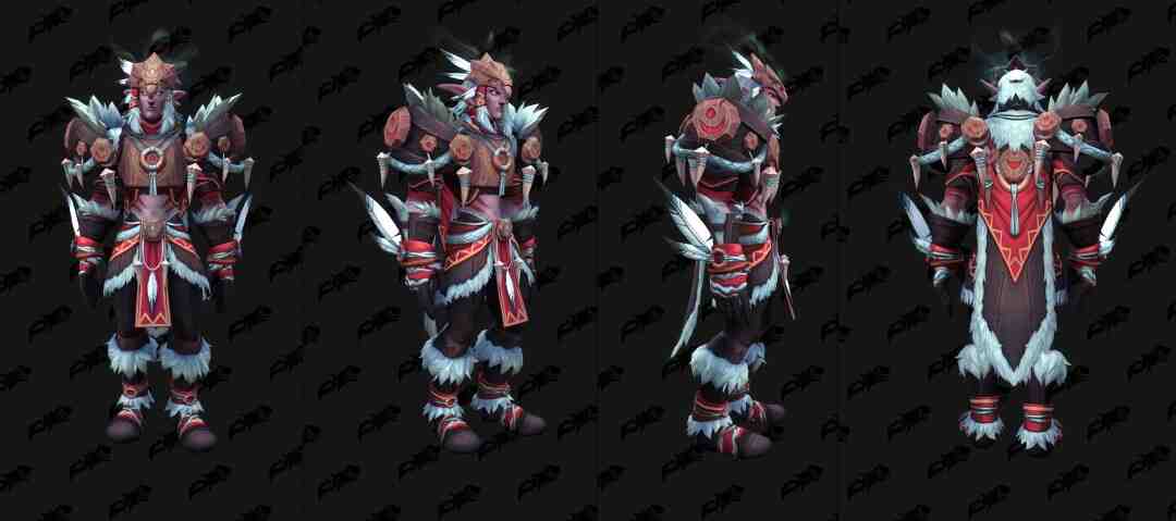 魔兽世界11.2德鲁伊套装外观一览