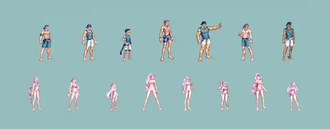 《DNF》2025全职业夏日套时装外观效果展示