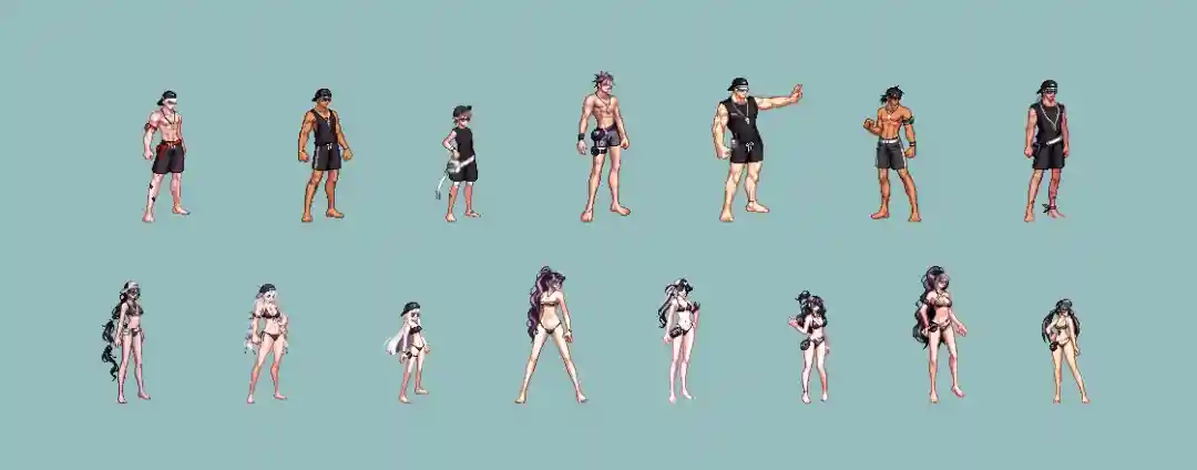 《DNF》2025全职业夏日套时装外观效果展示