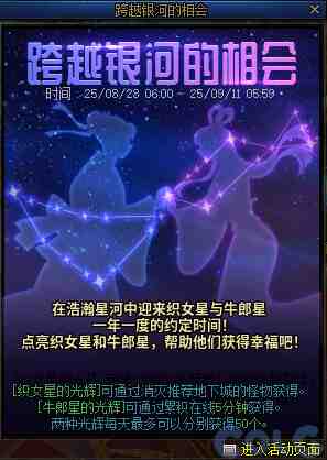 DNF跨越银河的相会活动攻略