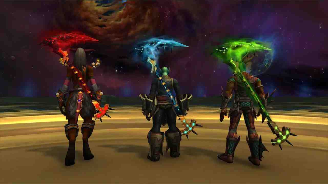 魔兽世界军团再临remix武器外观一览