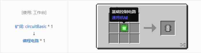 我的世界格雷科技社区版芯片合成表大全