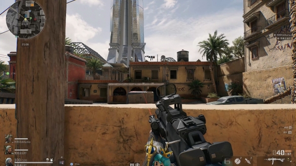 三角洲行动巴别塔中庭观景区在哪