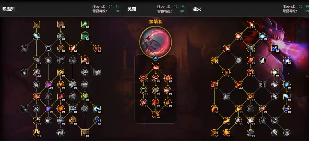 魔兽世界12.0前夕湮灭唤魔师天赋加点一览