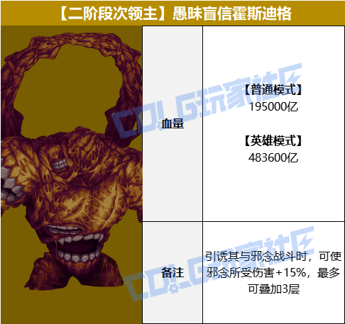 DNF愚昧盲信霍斯迪格怎么打