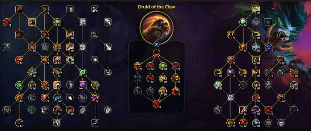 魔兽世界12.0前夕猫德加点代码一览