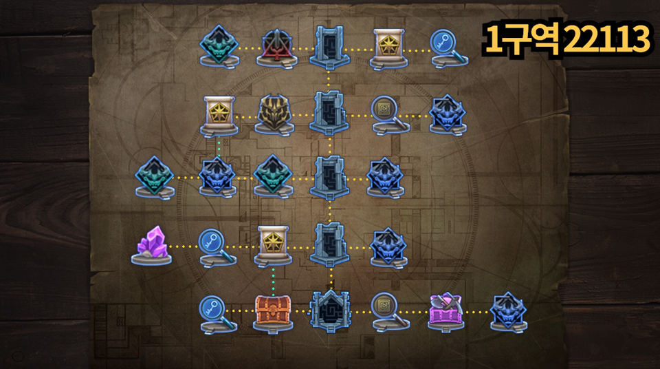 DNF悖论迷宫第一层地图一览