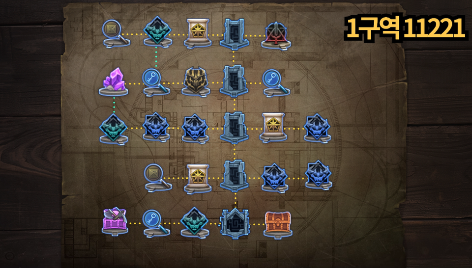 DNF悖论迷宫第一层地图一览