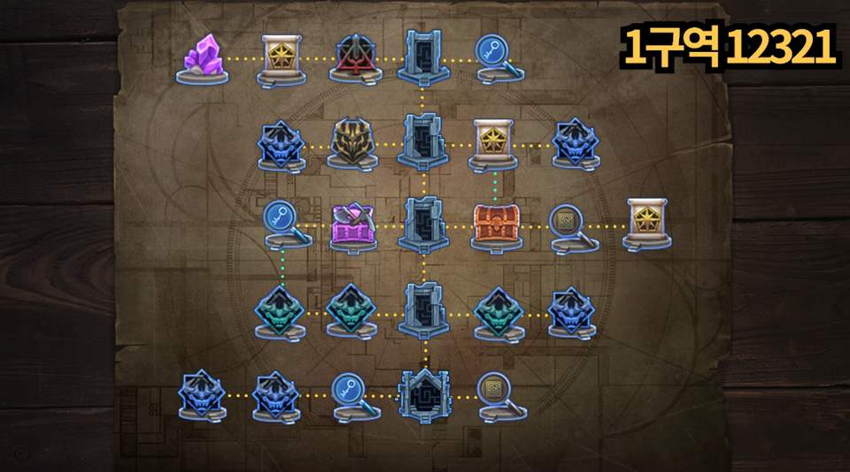 DNF悖论迷宫第一层地图一览