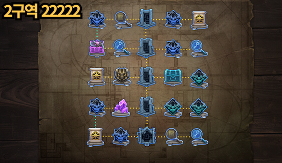 DNF悖论迷宫第2层地图一览