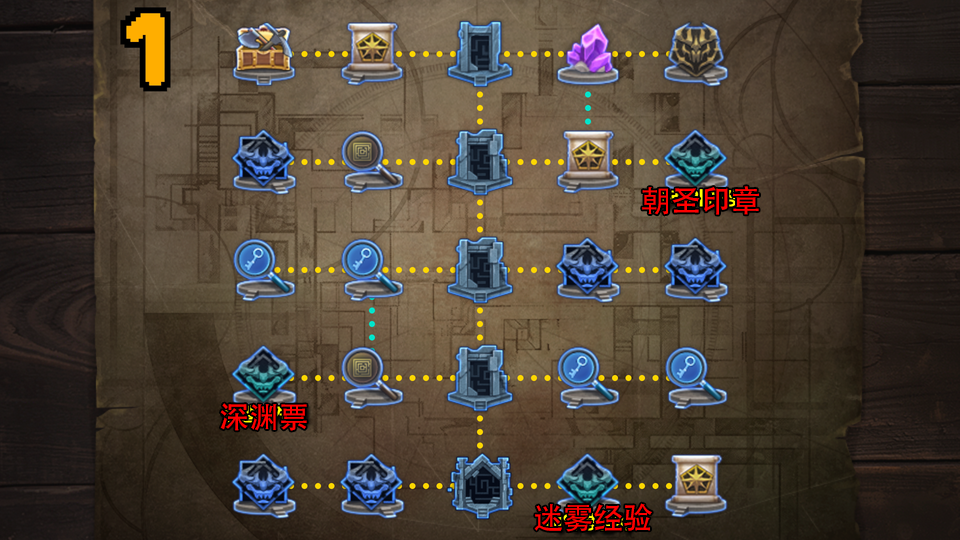 DNF悖论迷宫第4层地图一览