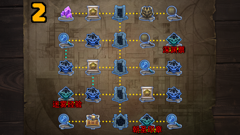 DNF悖论迷宫第4层地图一览