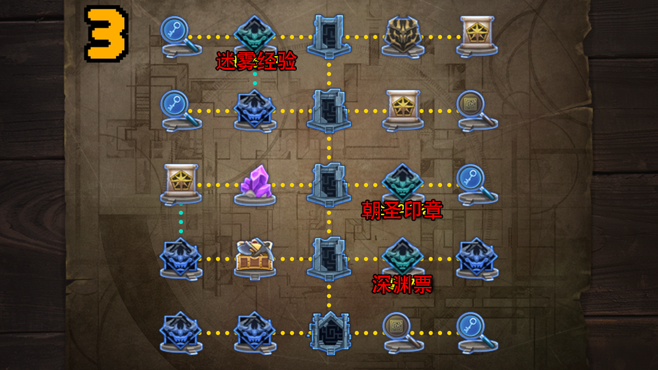 DNF悖论迷宫第4层地图一览