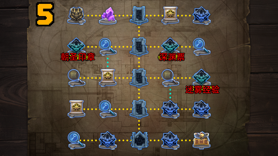 DNF悖论迷宫第4层地图一览