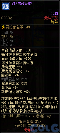 DNFNBA抽奖活动攻略