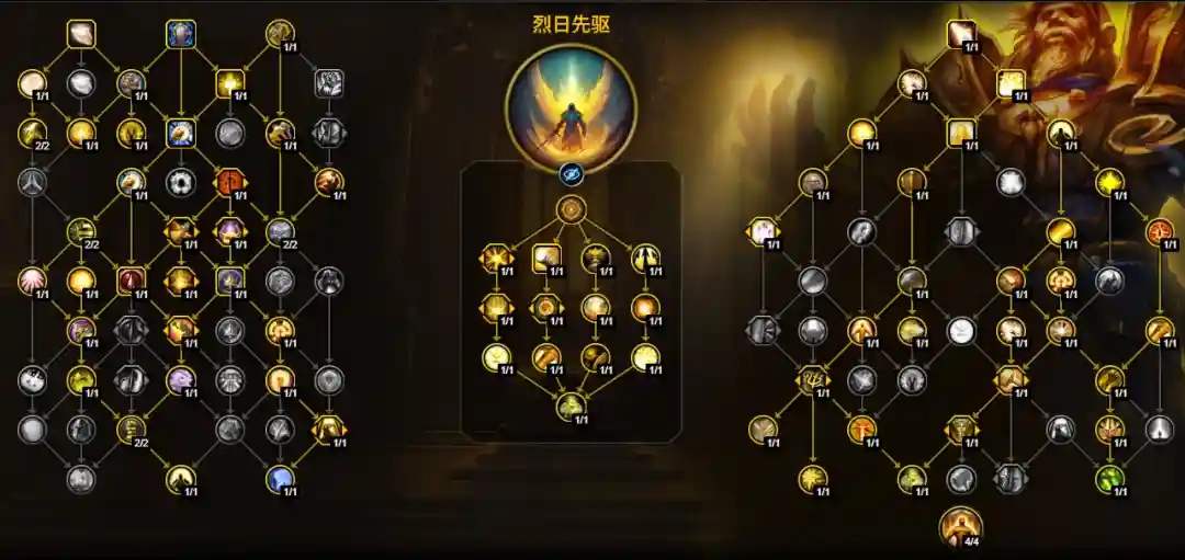 魔兽世界12.1奶骑大米天赋加点一览