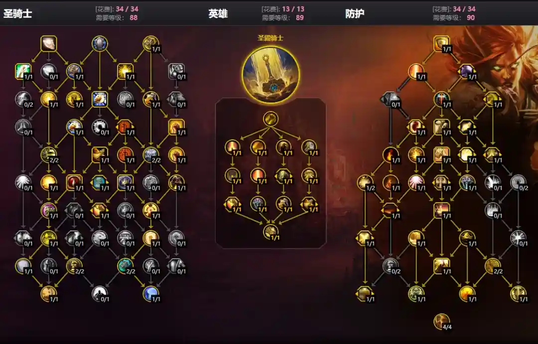 魔兽世界12.1.7防骑大米天赋加点攻略